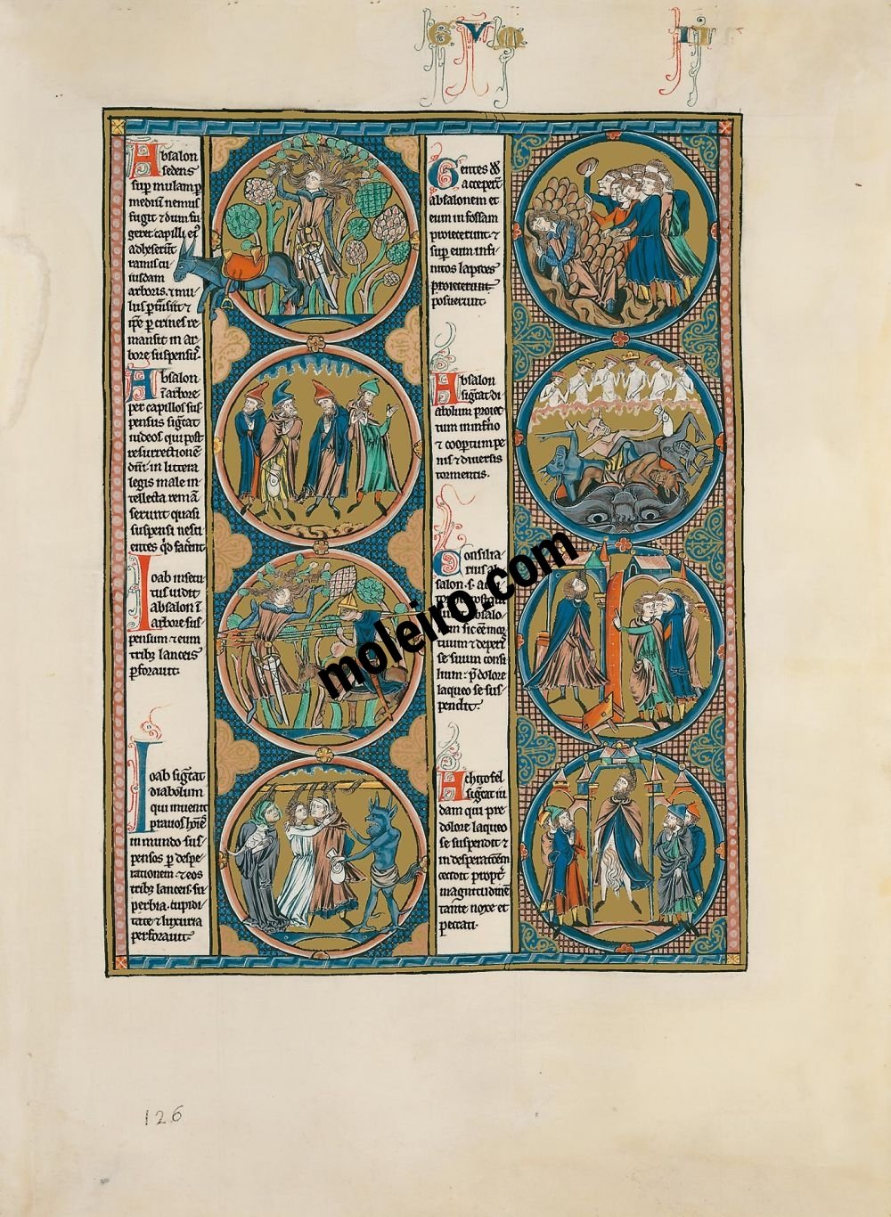 Bibbia di San Luigi vol.1, f. 126r