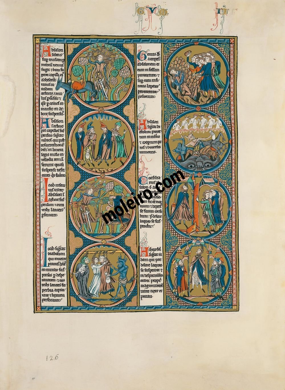 La Bible de Saint Louis vol.1, f. 126r