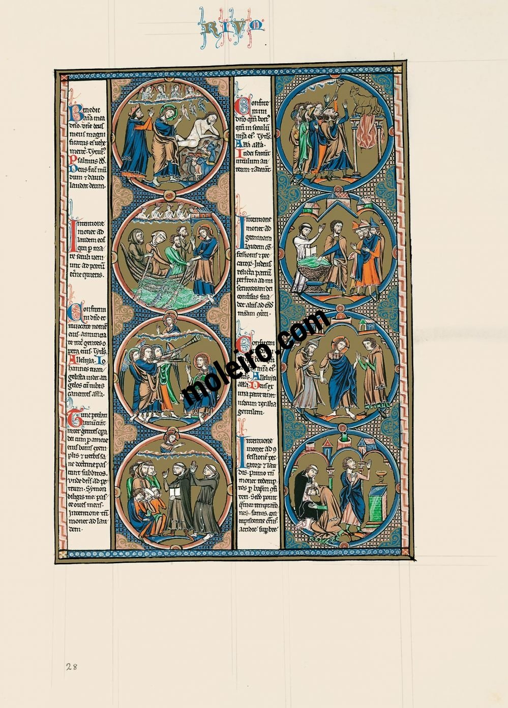 The Bible of St Louis vol.2, f. 28r