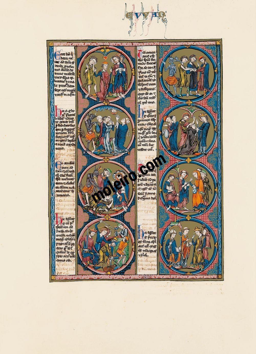 Die Bibel Ludwigs des Heiligen Bd.3, f. 33v 