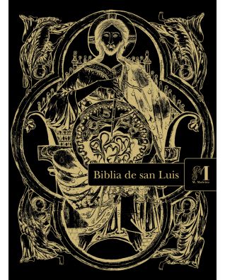 Mappe mit 2 Kunstdrucken aus der Bibel Ludwigs des Heiligen: Genesis 2 originalgetreue Nachbildungen