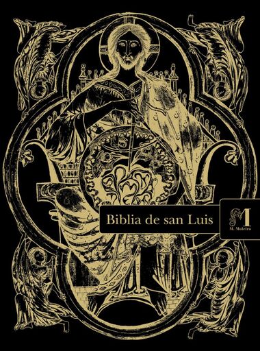 Carpeta con 2 láminas de la Biblia de San Luis: Génesis