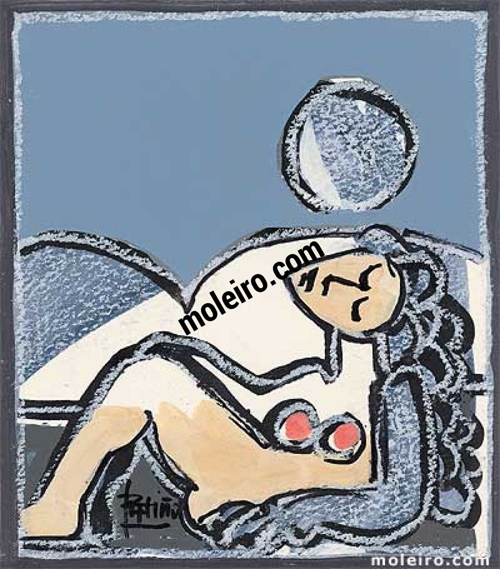 <p>Cantigas de Amigo</p> XI-
SEN MEU AMIGO MANH EU SENLHEIRA
- Juio Bolseiro
