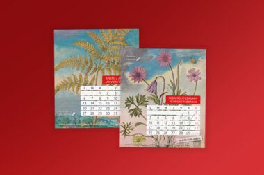 Calendario Moleiro 2020 Calendario de mesa formato CD (12 páginas 14x12 cm)