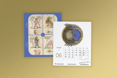 Calendario Moleiro 2021 Calendario de mesa formato CD (12 páginas 14x12 cm)