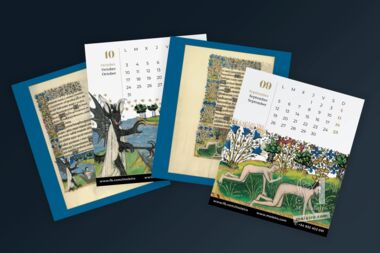 Calendário Moleiro 2022 Calendário de mesa formato CD (12 páginas 14x12 cm)