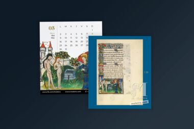 Calendário Moleiro 2022 Calendário de mesa formato CD (12 páginas 14x12 cm)