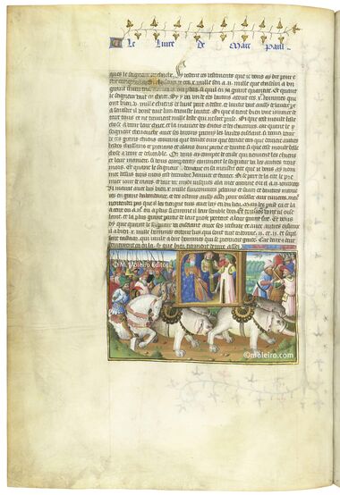 Libro de las maravillas del mundo, Marco Polo - Odorico de Pordenone Bibliothèque nationale de France Libro de las maravillas del mundo, Marco Polo - Odorico de Pordenone Bibliothèque nationale de France