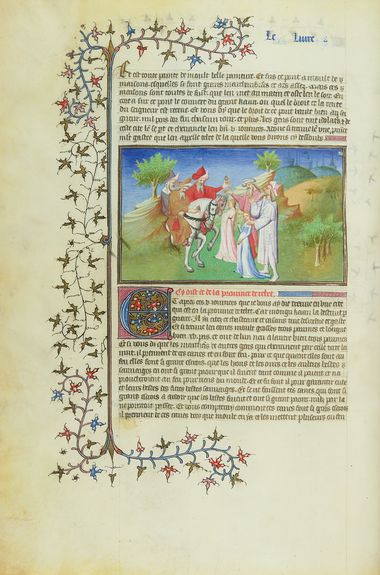 Libro de las maravillas del mundo, Marco Polo - Odorico de Pordenone Bibliothèque nationale de France Libro de las maravillas del mundo, Marco Polo - Odorico de Pordenone Bibliothèque nationale de France