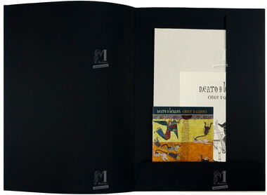 Lámina de los doce apóstoles, perteneciente al Beato de Girona 1 lámina casi-original