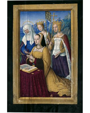 Mappe mit 5 Kunstdrucken aus den Grand Heures d'Anne de Bretagne
 <p>5 originalgetreue Nachbildungen</p>
