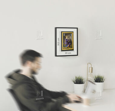 Carpeta con 5 láminas de las Grandes Horas de Ana de Bretaña 5 láminas casi-originales