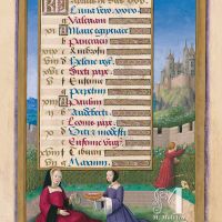 The Calendar: April, f. 7r