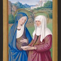 The Visitation, f. 36v
<div></div>