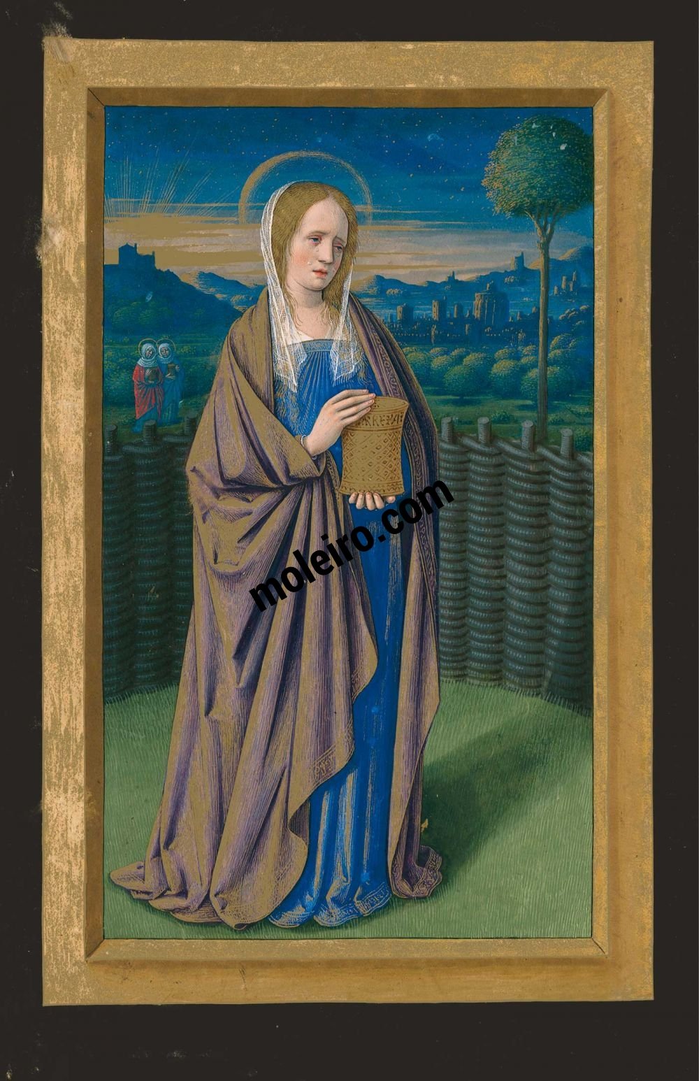 Die Grandes Heures der Anna von der Bretagne Heilige Maria Magdalena, f. 201v
