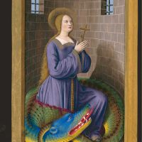 Saint Margaret, f. 205v
<div></div>