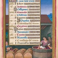 f. 12, Kalender: September