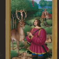 The vision of Saint Hubert, f. 191v
<div></div>