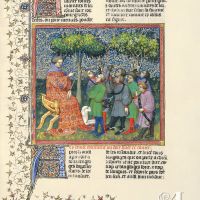 Donde se dice cómo se debe vocear y tocar el cuerno - f. 54r