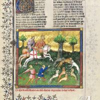 Cy apres devise comment on doit chascier et prendre le chat a force - F. 101r