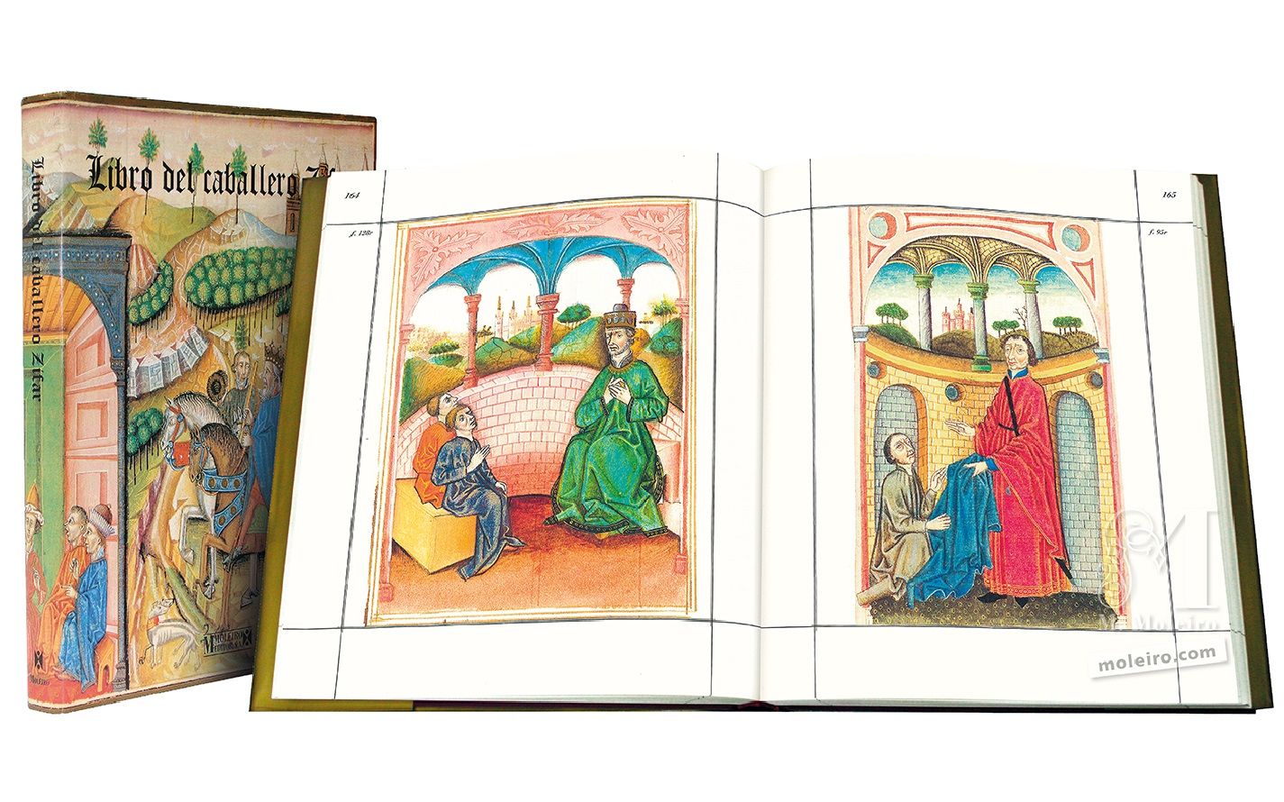 Presentación general del libro de estudio en formato libro de arte del Libro del Caballero Zifar