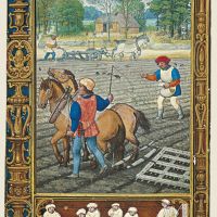 f. 26v, Septembre, labourage