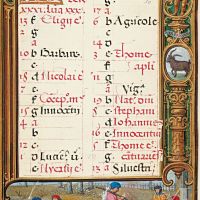 f. 30r, calendrier de décembre