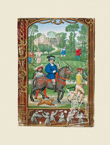 Libro del Golf  The British Library, Londres Libro del Golf  The British Library, Londres