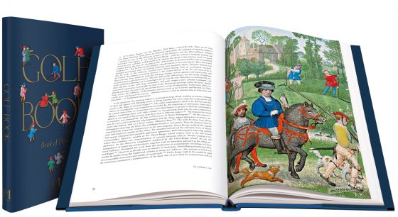 Golf Book (Book of Hours)  Art book - A luxurious manuscript of captivating loveliness 