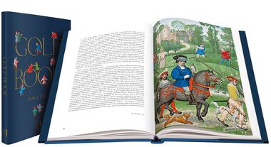 Golf Book (Book of Hours)  Art book - A luxurious manuscript of captivating loveliness 