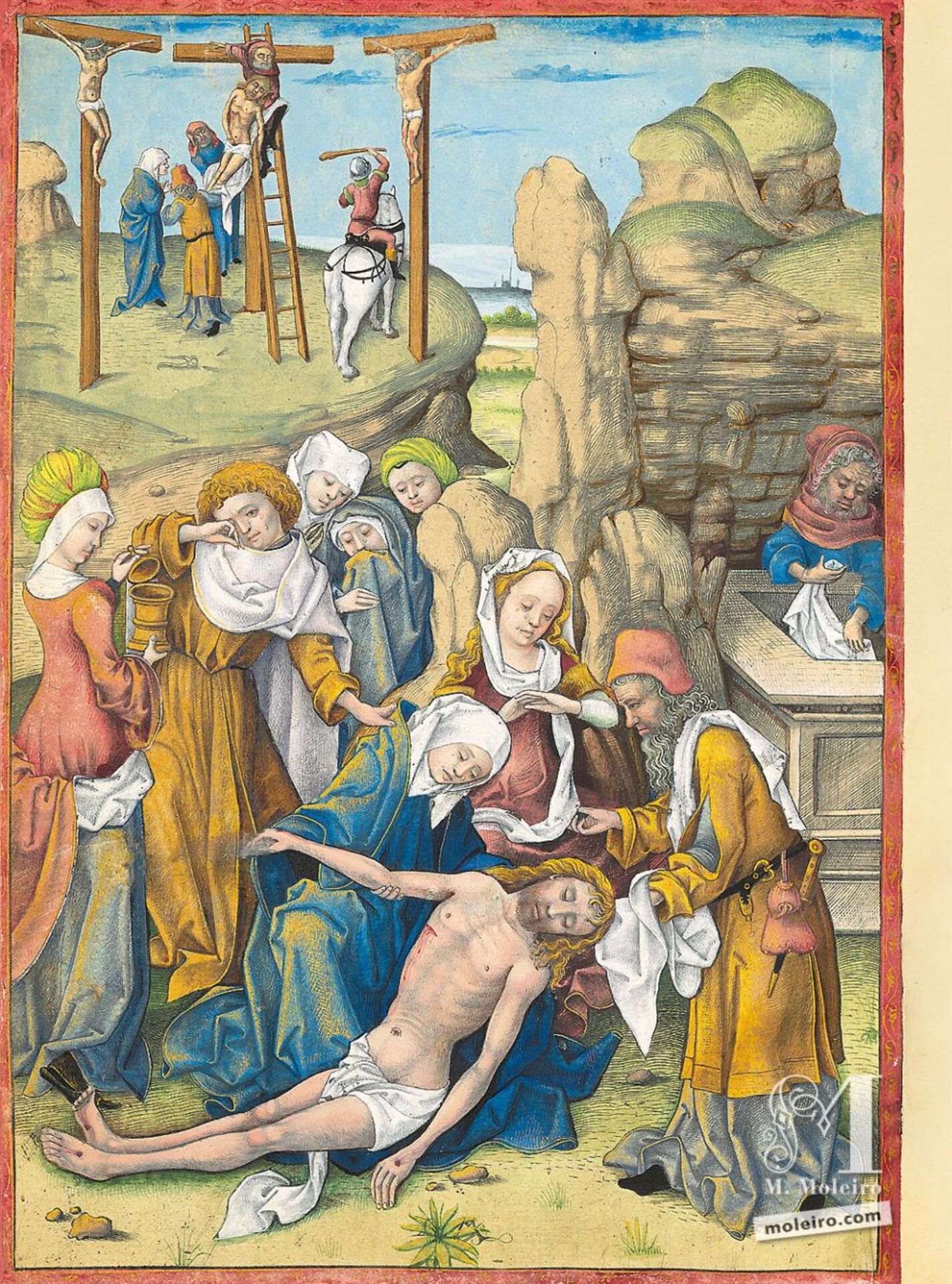 Descendimiento (f. 106v)