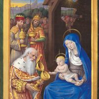 Adoration of the Magi (f. 22v)