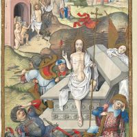 La Resurrección de Cristo (f. 110v)