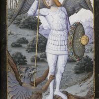 Heiliger Erzengel Michael, f. 71r