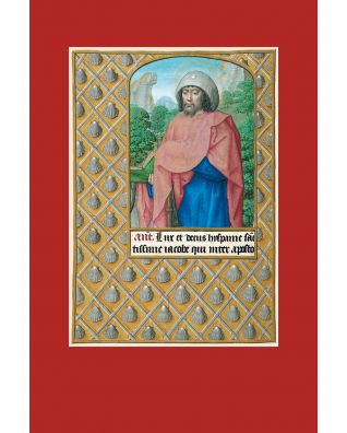 Kunstdruck des Apostels Jakob aus dem Stundenbuch Johanna I. von Kastilien (Johanna die Wahnsinnige) 1 originalgetreue Nachbildung