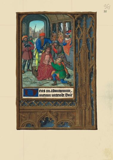 Mappe mit 6 Kunstdrucken aus dem Stundenbuch Johanna I. von Kastilien (Johanna die Wahnsinnige) 6 originalgetreue Nachbildungen