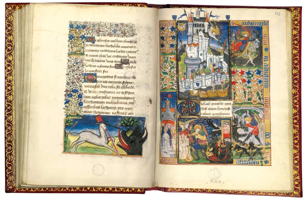The Hours of Jean de Montauban, ff. 120v-121r