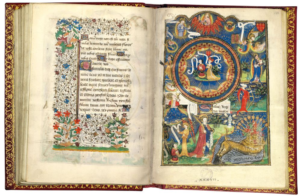 The Hours of Jean de Montauban, ff. 127v-128r