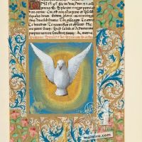 f. 90r, The Holy Ghost