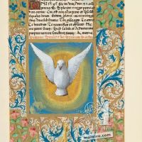 f. 90r, Saint-Esprit