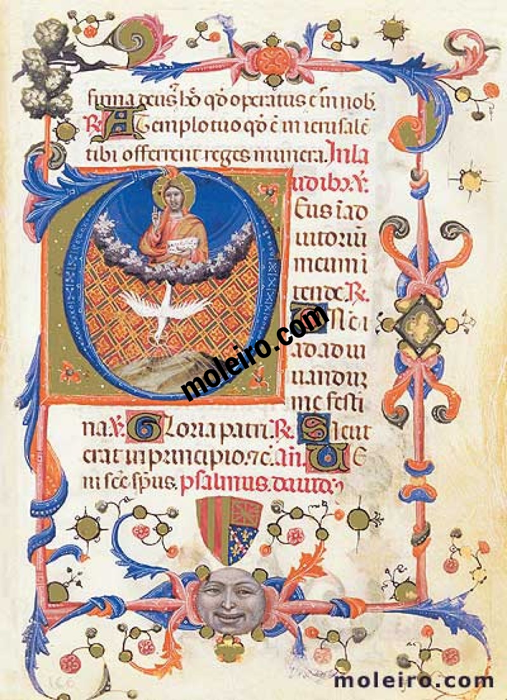Libro de Horas de María de Navarra f. 1r