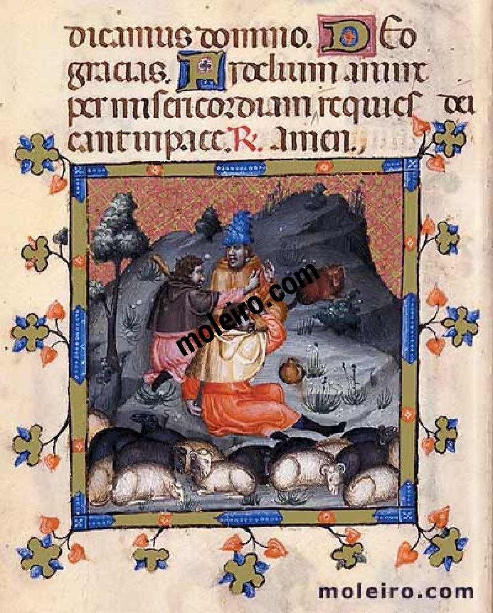 Libro de Horas de María de Navarra f. 68r