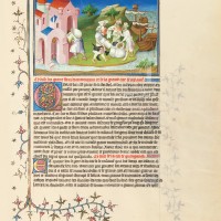 Com�rcio numa cidade �s margens do Rio Amarelo, f. 51r
