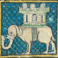 f. 57r, L'éléphant