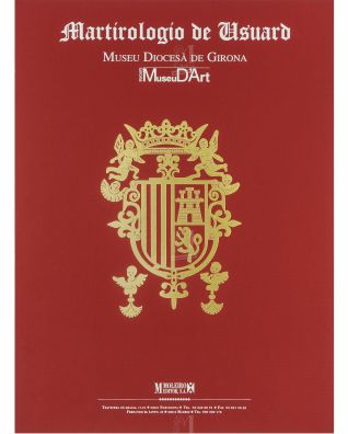 Mappe mit 4 Kunstdrucken des Martyrologiums von Usuardus 4 originalgetreue Nachbildungen