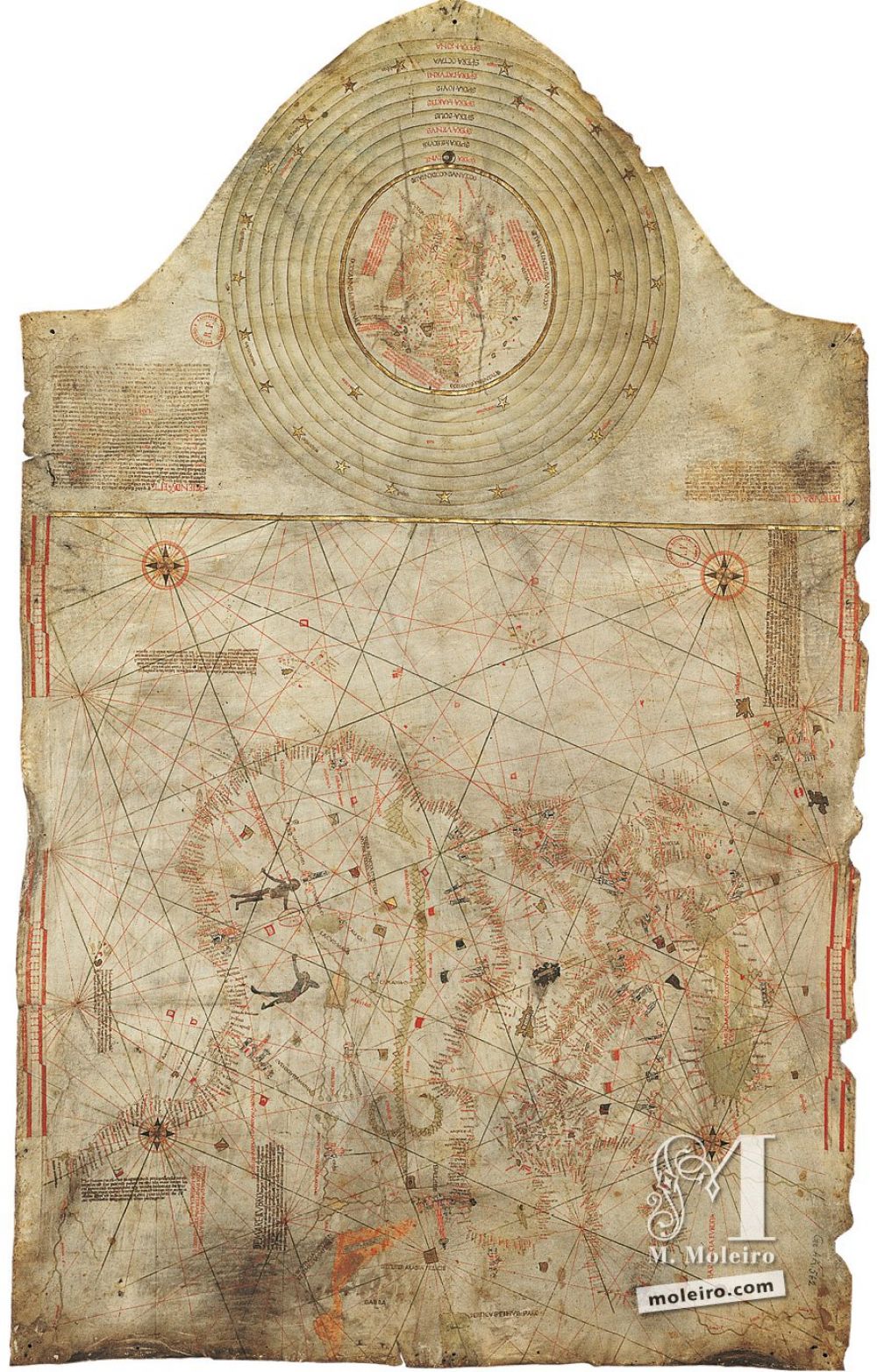 La Carta de Cristóbal Colón, Mapamundi 