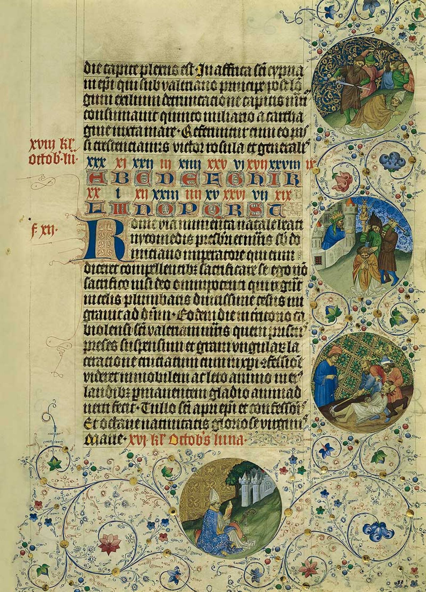 Imágenes de los Medallones del 15 de septiembre, folio 92 r