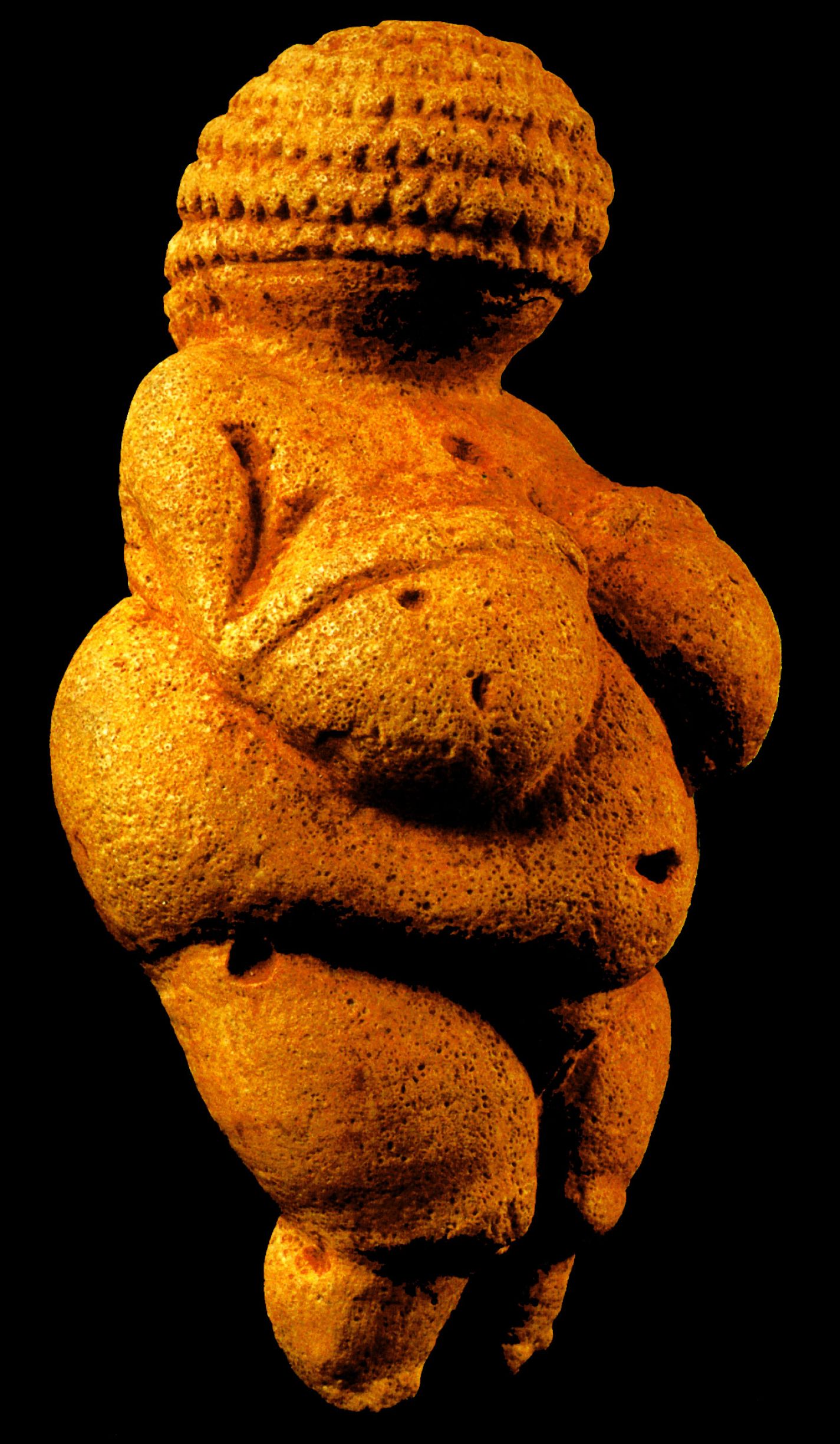Venus de Willendorf, PaleolÃ­tico, Gravetiense, Austria 25000-20000 antes de nuestra era.