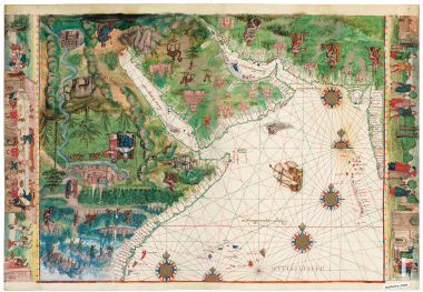 Mapa Golfo P�rsico y mar Rojo