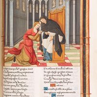 Nature demande  Genyus d'entendre sa confession, f. 160r 